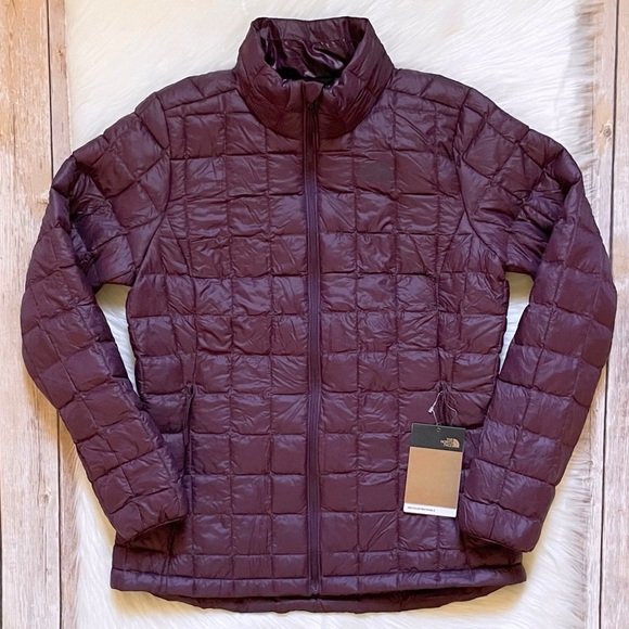 The North Face ThermoBall Eco Jacket In Blackberry Wine - Picture 2 of 8
